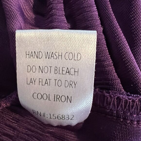 Bibi Women’s Velvet Top Large Smocked Tunic Whymsigoth - Picture 5 of 6